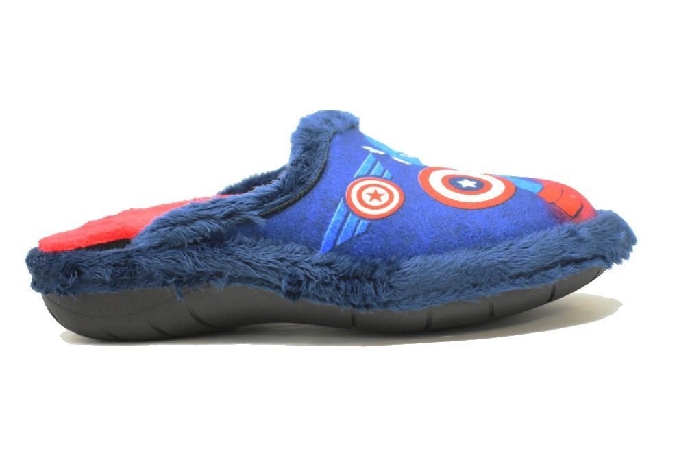 Zapatillas de casa infantiles Suaveflex by bruma capitán america para niños