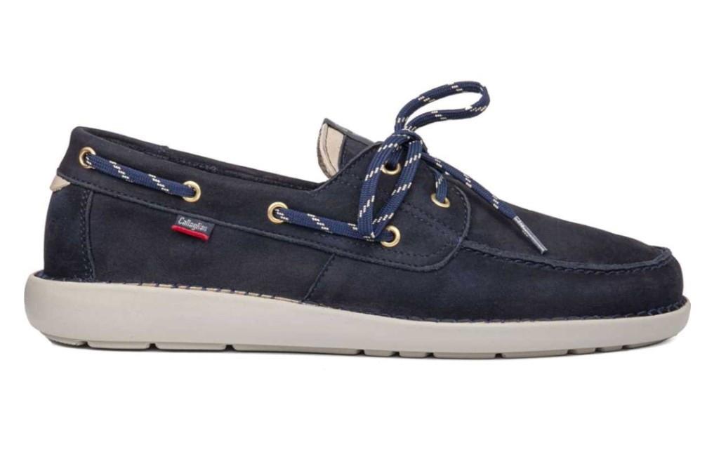 Zapatos náuticos Callaghan 53205 ABNER en azul para hombre
