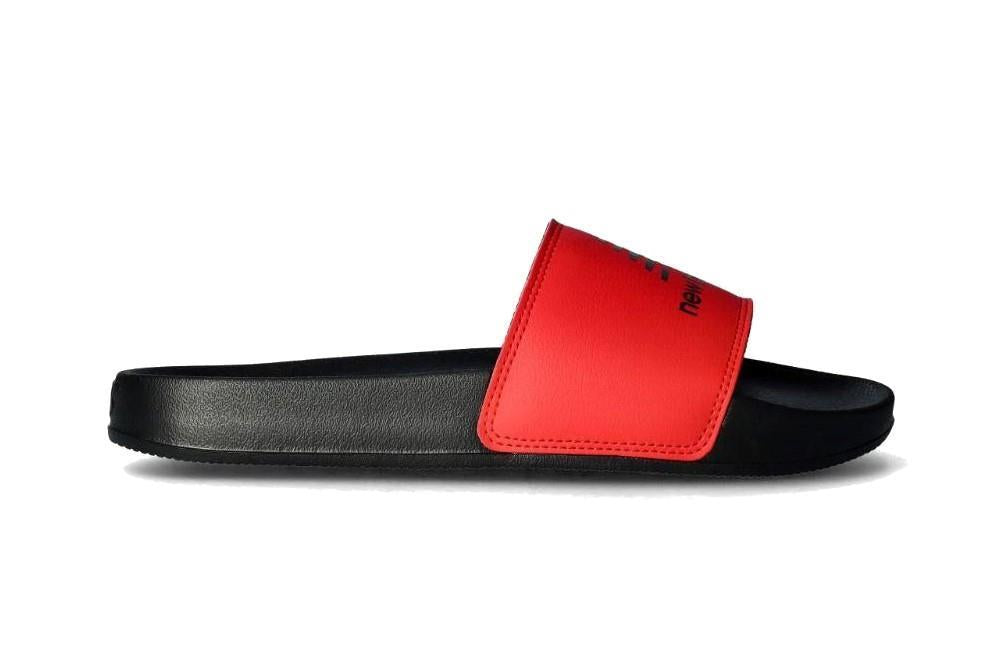 Chanclas de piscina New Balance SUF050C2 en rojo para hombre