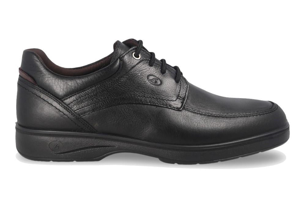 Zapatos con cordones cómodos Luisetti 37702ST de color negro