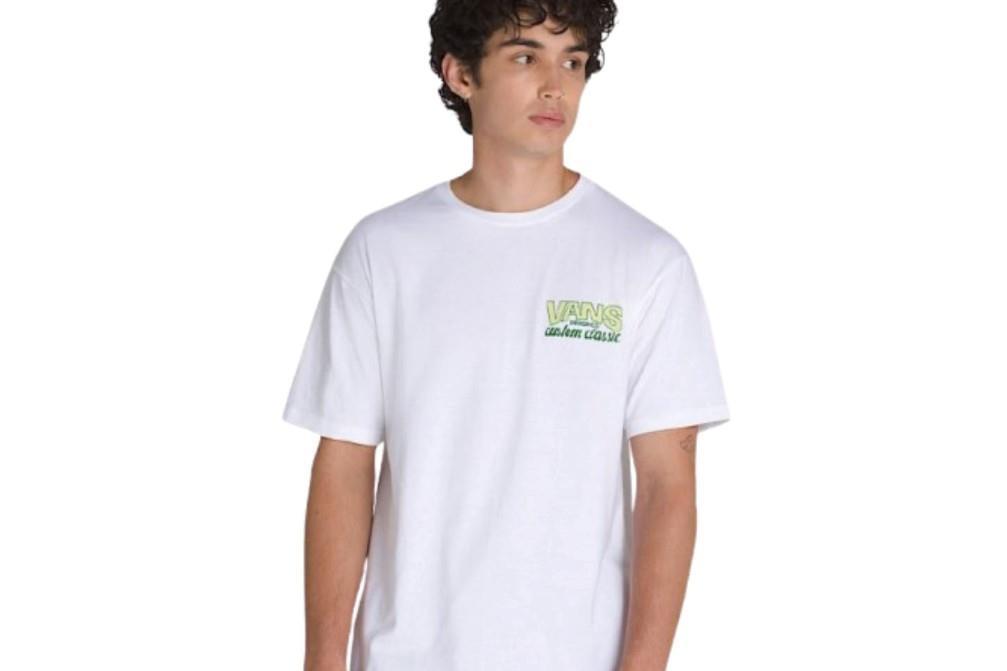 Camiseta manga corta Vans VANS SHOP FRONT SS en blanco