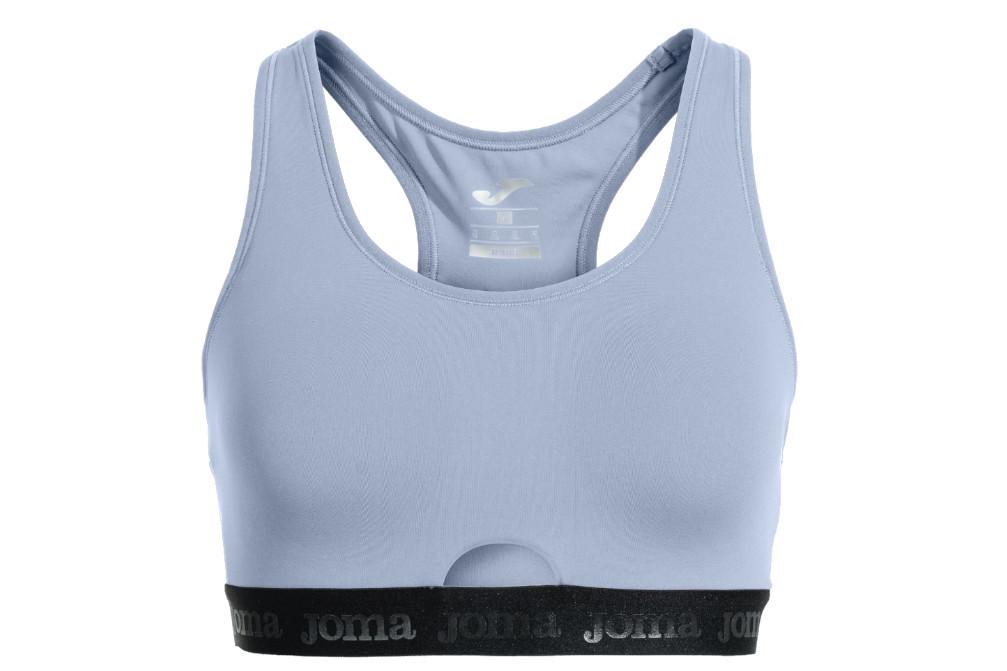 Sujetador Deportivo Joma Iconic 902315 Azul de Alta Sujeción para Mujer