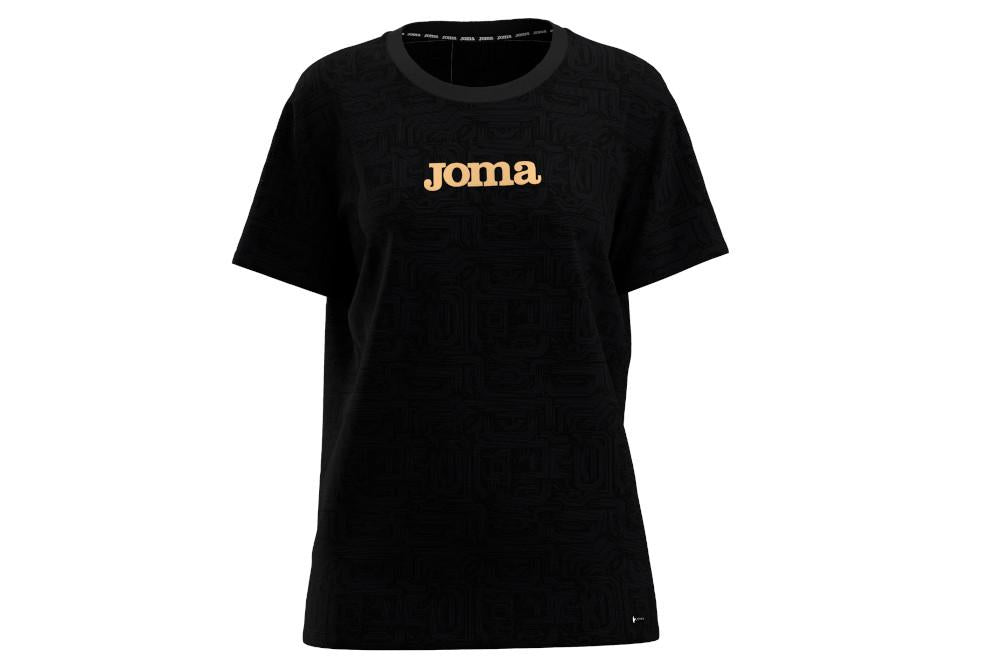 Camiseta de manga corta Joma U-TRIBE 902477 de color negro