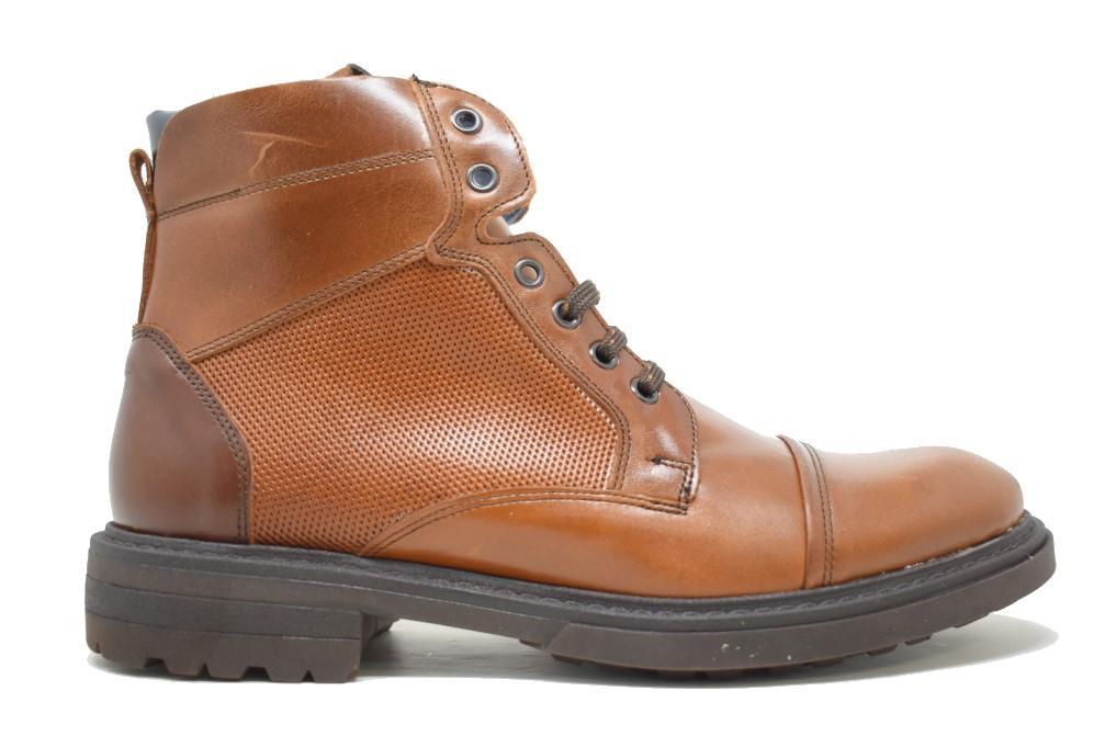 Botines con cordones Riverty 775 en cuero para hombre
