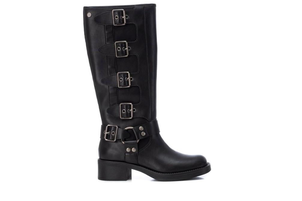 Botas altas biker XTI 143294 en negro para mujer