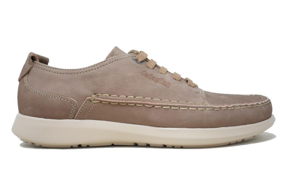 Zapatos con cordones Callaghan 62200 Kiowa en taupe para hombre