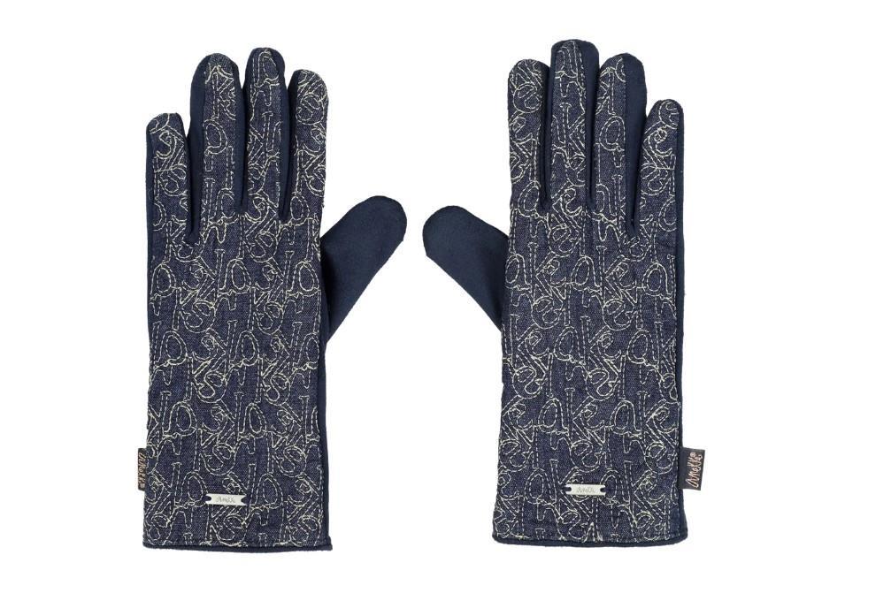 Guantes de punto Anekke 41482-061 denim