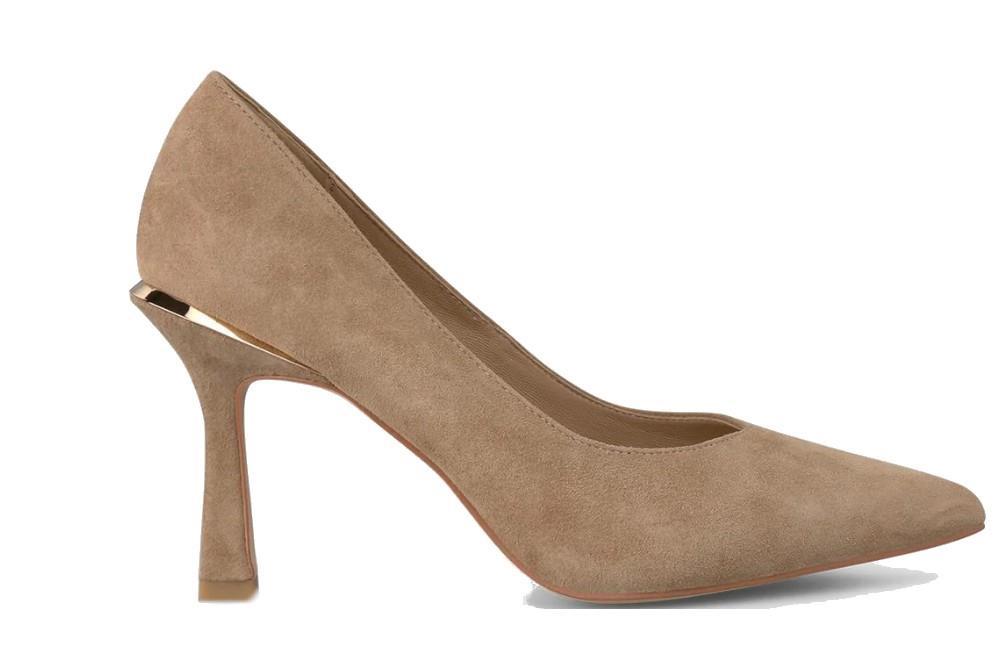 Zapatos de tacón alto Alma en Pena I250415 en color camel-Zapatos de fiesta