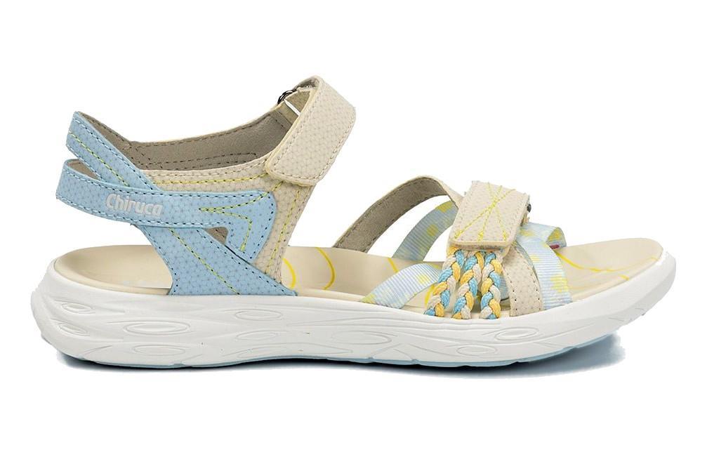 Sandalias Chiruca Barbate 04 en beige para mujer