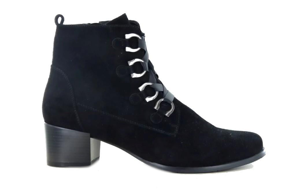 Botines Regarde Le Ciel JOLENE 30 en color negro