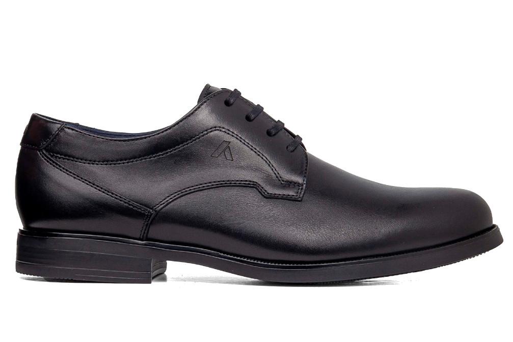 Zapatos de Vestir Callaghan Vitorio 63300 Negros para Hombre de Piel con Plantilla Extraíble