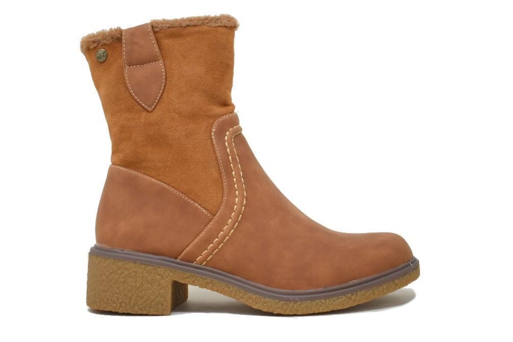 Botines Isteria 22223 en cuero para mujer