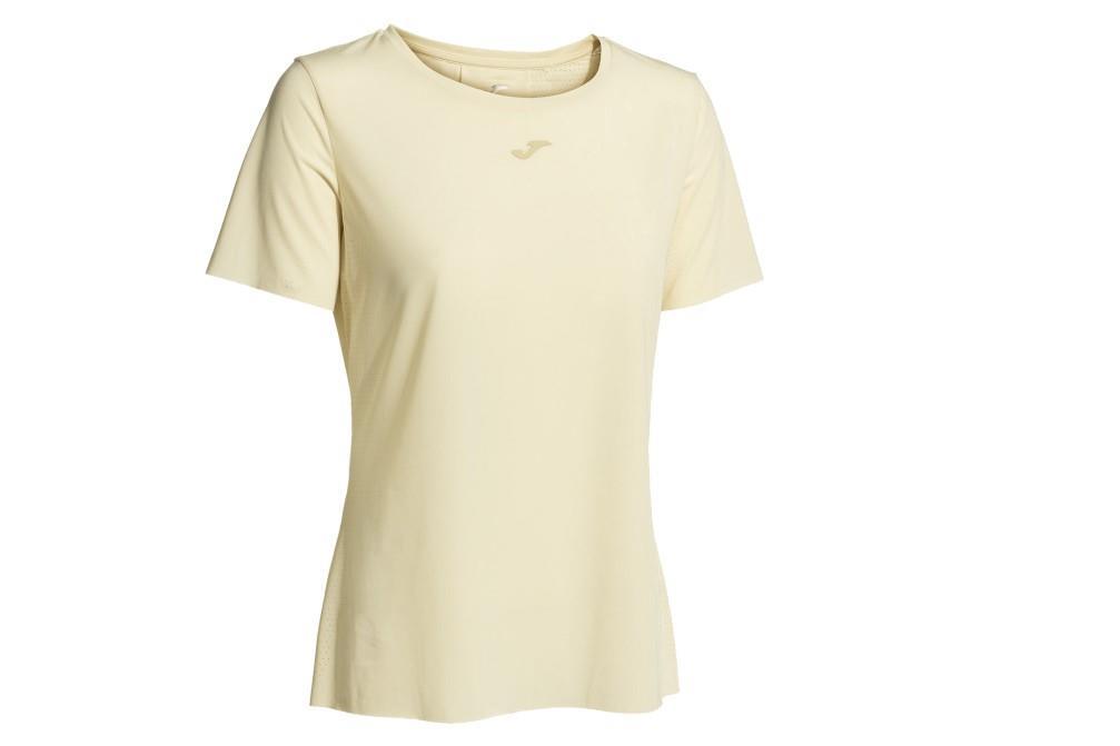 Camiseta manga corta Joma Indoor gym en beige para mujer