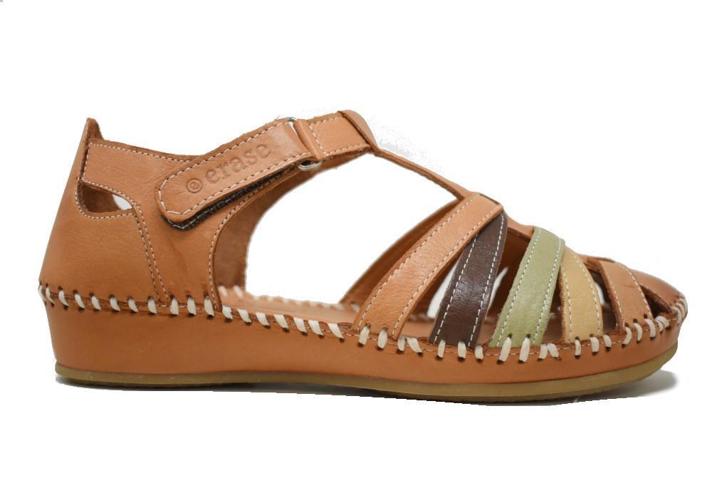 Sandalias Erase 793-56 en cuero para mujer