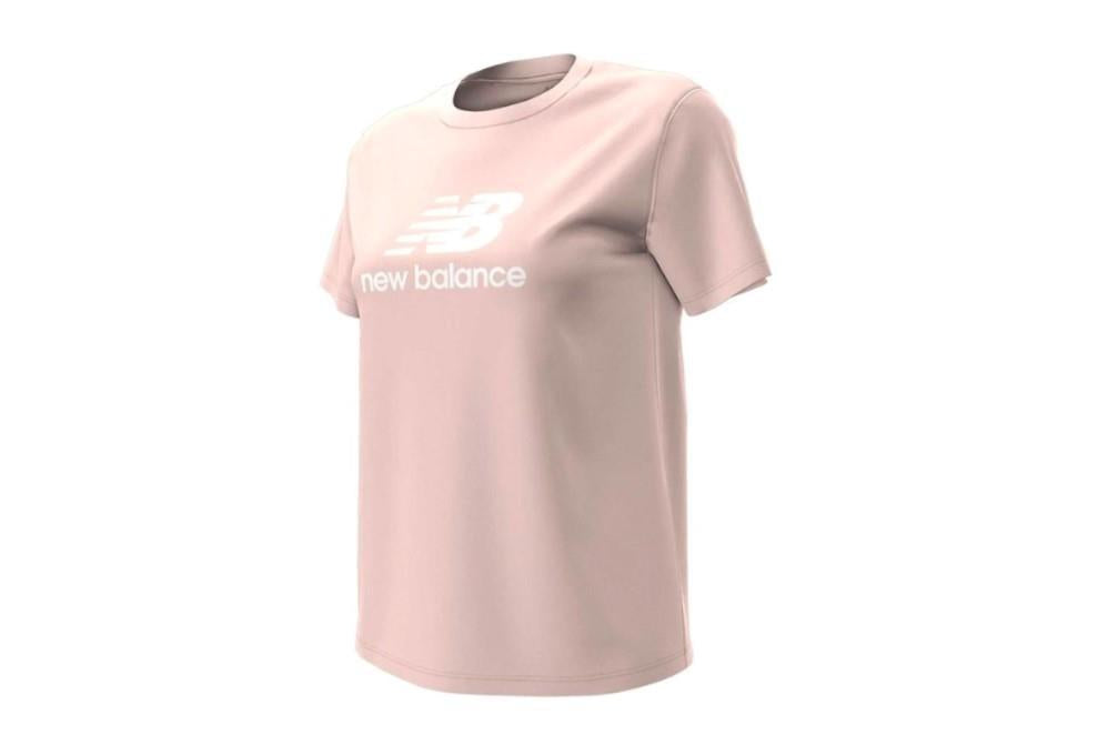 Camiseta manga corta New Balance Sport Essential Logo Wt41502 en rosa