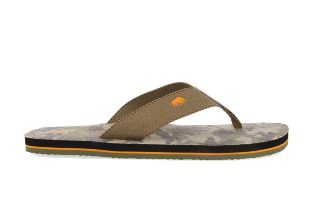 Sandalias de dedo Gioseppo aulnois 68638 en caqui para hombre