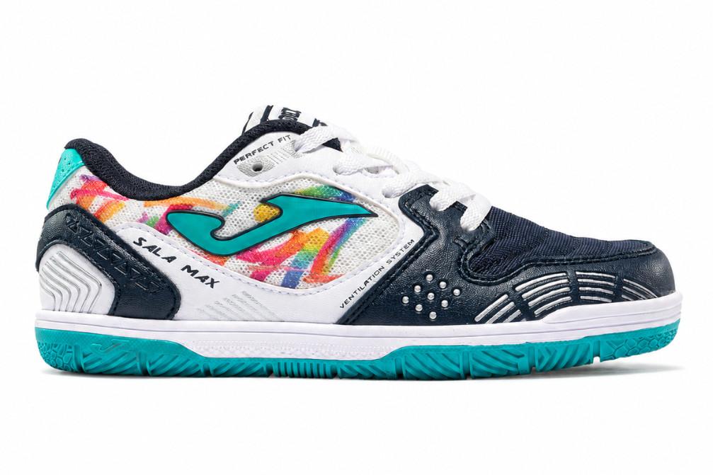 Zapatillas fútbol sala Joma Sala Max Jr 2633 marino SMJW2633IN
