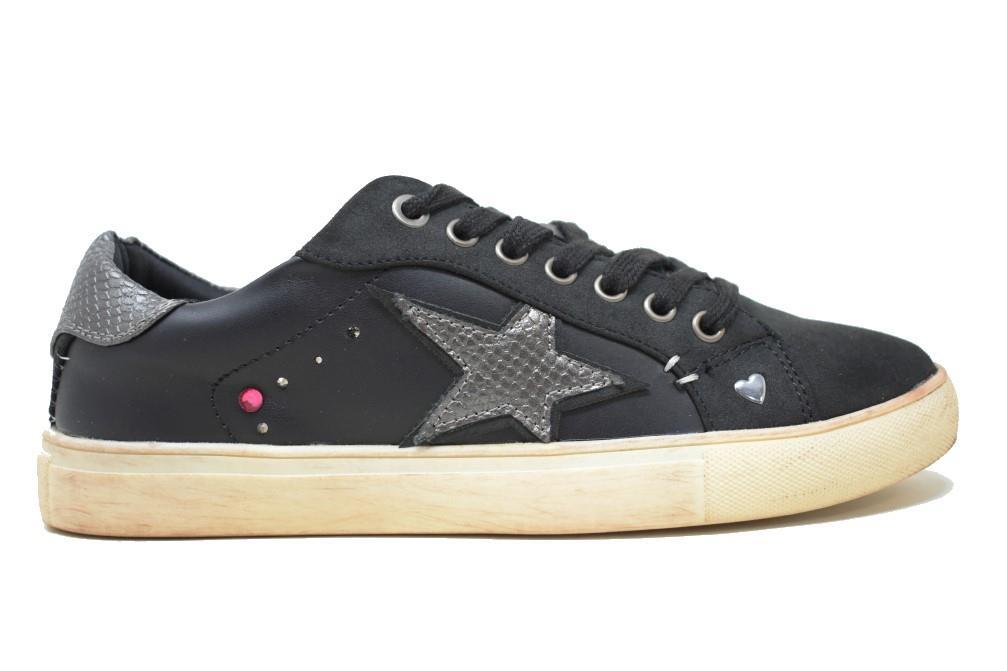 Zapatilla deportivas Maraval W0359 Aviator en negro para mujer