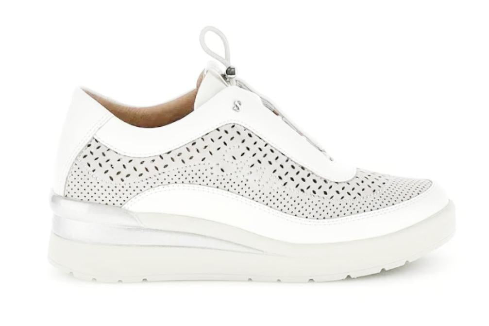 Zapatillas deportivas Stonefly 223606 en hielo piel con cuña