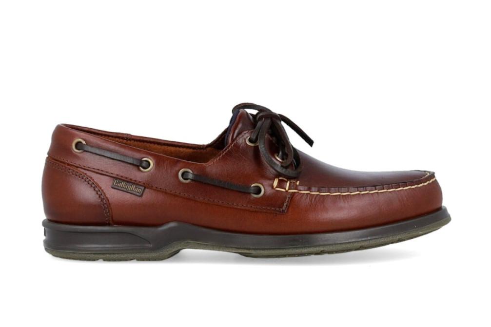 Zapatos náuticos Callaghan Sea-Walker 53205 marrón para hombre