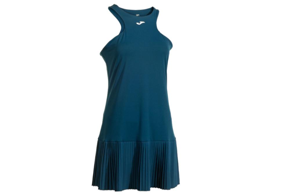 Vestido de Tenis y Pádel Joma Challenge 902603 azul para Mujer con Short Interior