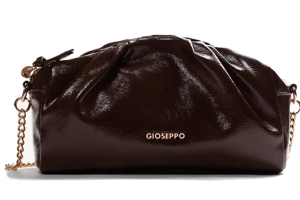 Bolso bandolera Gioseppo 80646 en marrón de fiesta para mujer