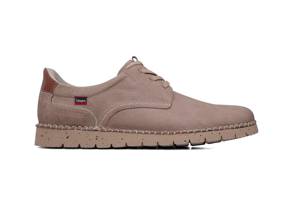 Zapatos con cordones Callaghan 65201 Terramar para hombre Beige