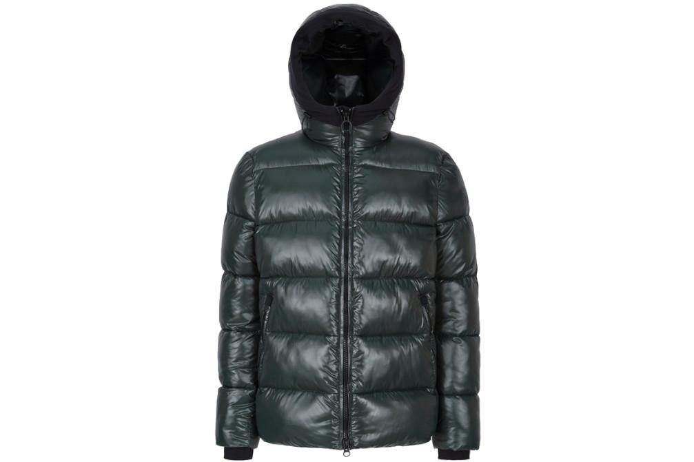 Cazadora plumifero Geox Spherica M5628H verde