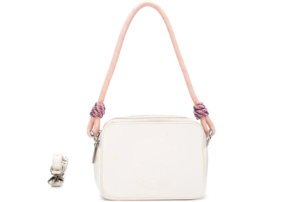 Bolso Bandolera para mujer XTI 184559 en beige – Diseño Efecto Piel con Cremallera