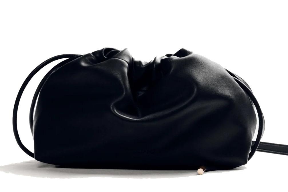 Bolso Bucket Gioseppo 80649 en negro de bandolera para mujer