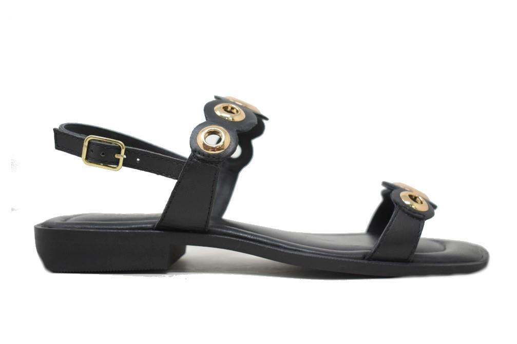 Sandalias planas Gioseppo SIREN 74348 en negro para mujer
