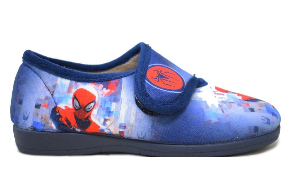 Zapatillas de casa infantiles cerradas Vulca Bicha 1943 en azul marino