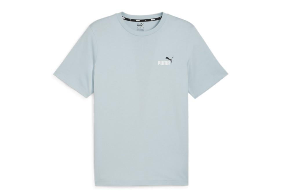 Camiseta Puma Essentials+ con logotipo bicolor pequeño para hombre