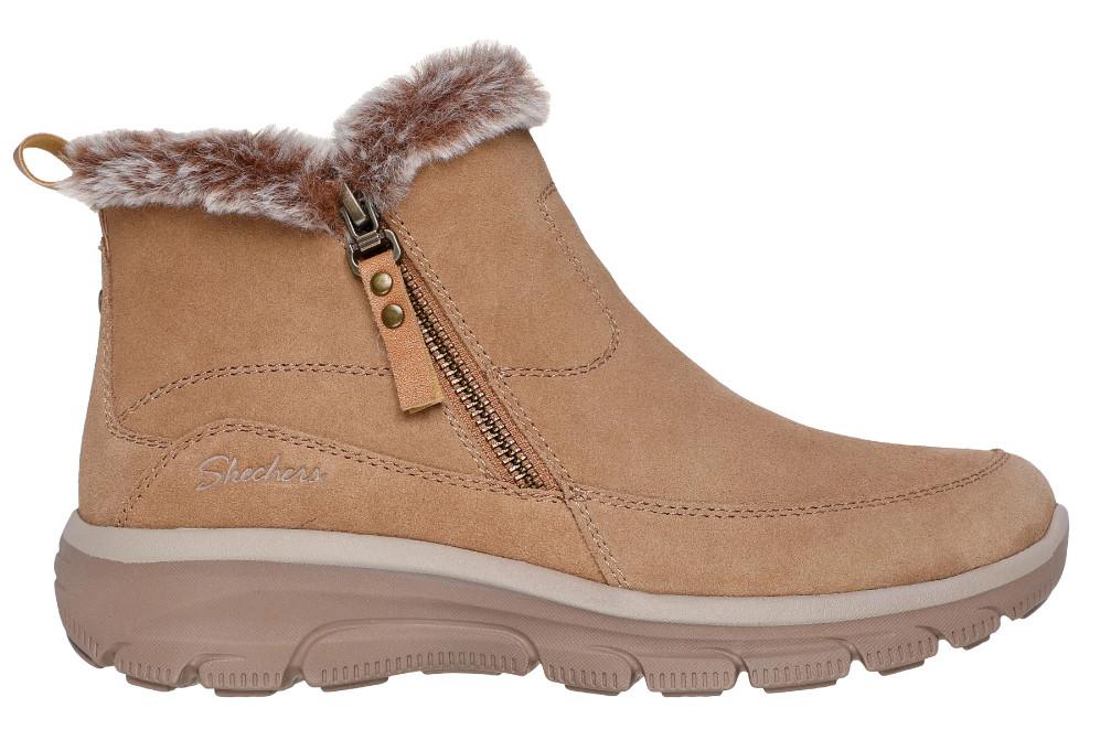 Botines Skechers Relaxed Fit: Easy Going - Cool Zip 167862 en tan