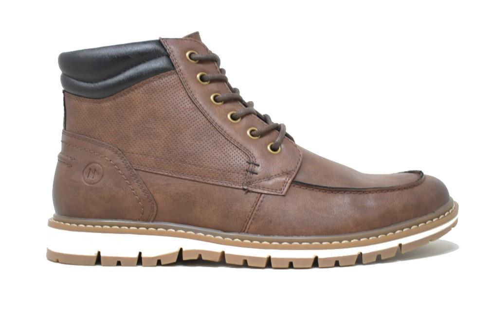 Botines Maraval con cordones M0513 en marrón para hombre