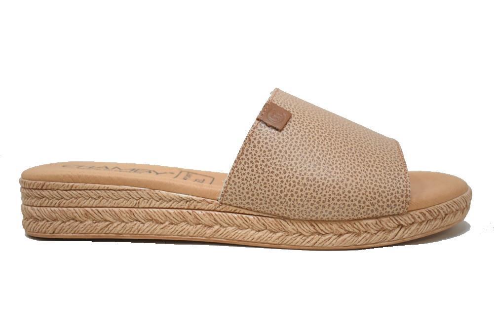 Zueco Chamby 251 en taupe para mujer