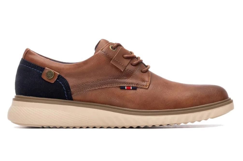 Zapatos con cordones XTI 144510 en camel