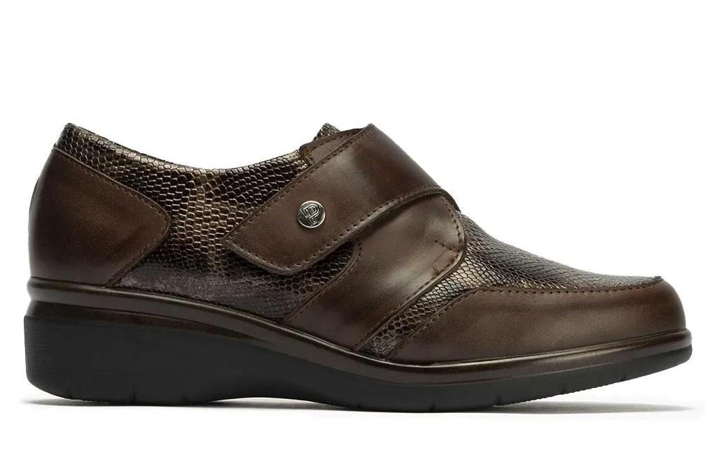 Zapatos cómodos Pitillos 10724 en marrón