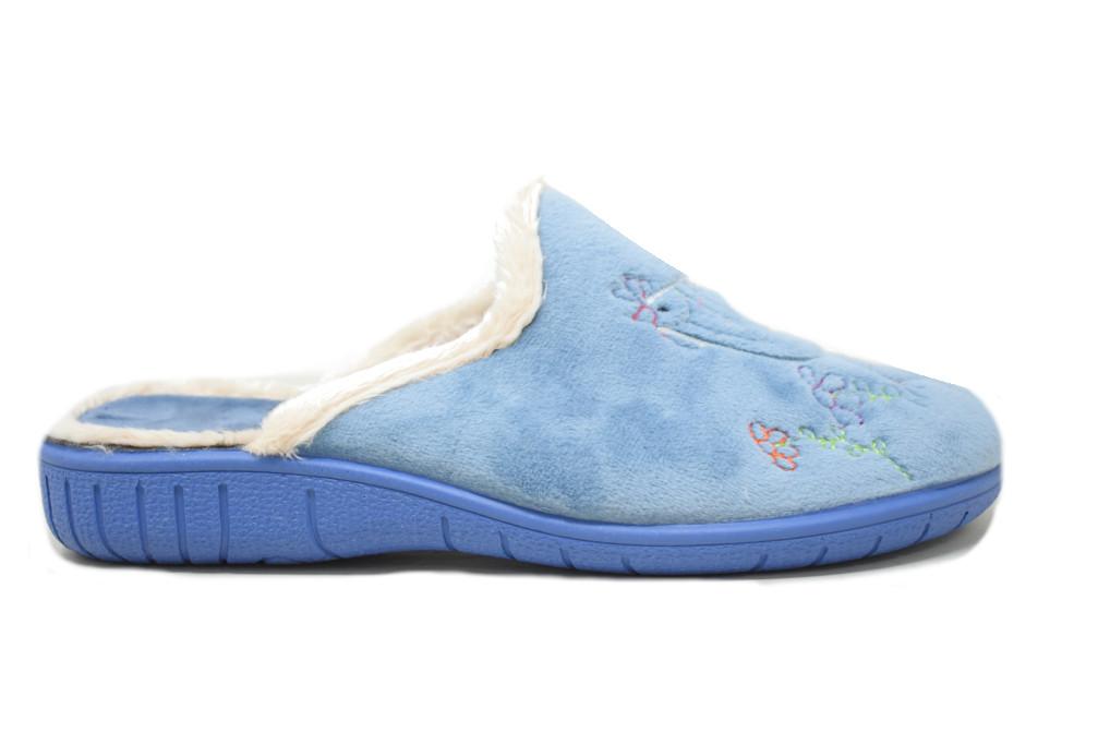 Zapatillas de casa Calusa 920 gallina en celeste