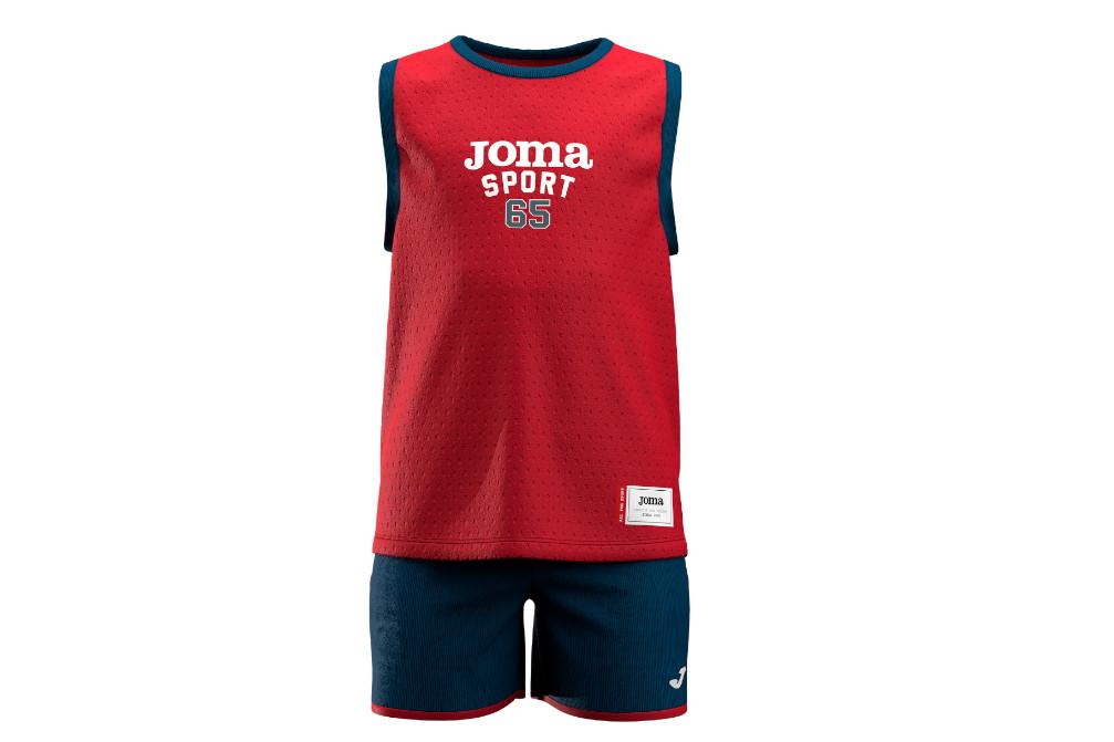 Conjunto Deportivo Joma Kids Set 600133.631 Rojo para Niño