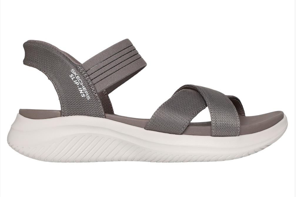 Sandalias deportivas Skechers Slip-Ins Ultra Flex 3.0 Never Better taupe Mujer 119975 | Cómodas, Veganas y Ultraligeras