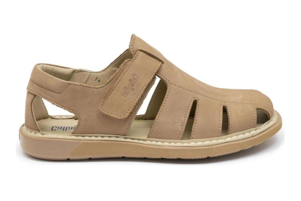 Sandalias cangrejeras Callaghan Leban 92311 taupe para hombre