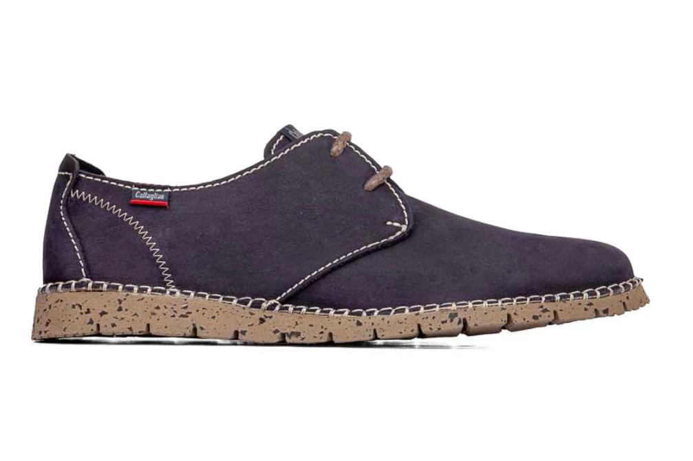 Zapatos con Cordones Callaghan Abiatar 84702 Azul para Hombre de Piel con Tecnología Adaptlite