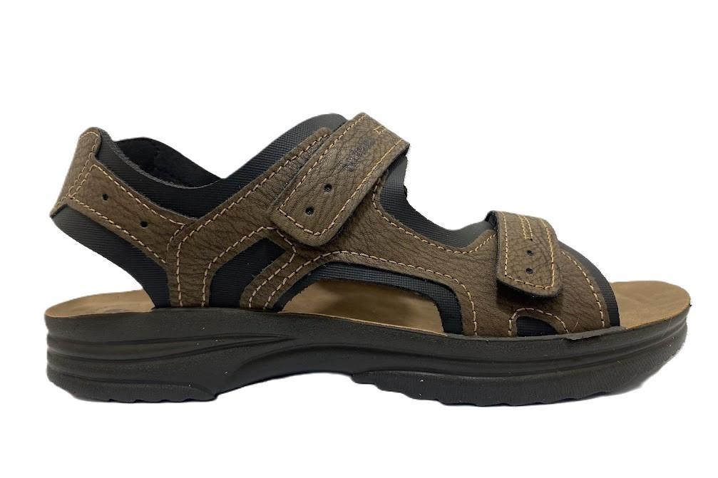 Sandalias deportiva inblu RY000029 en marrón para hombre