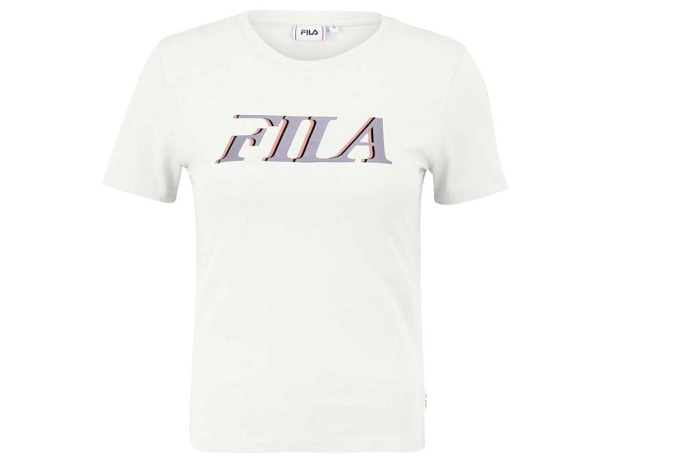 Camiseta de manga corta Fila Lier en blanco