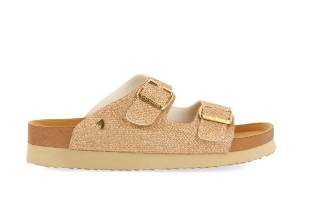 Sandalias bio Gioseppo Margate 71441 en oro para mujer