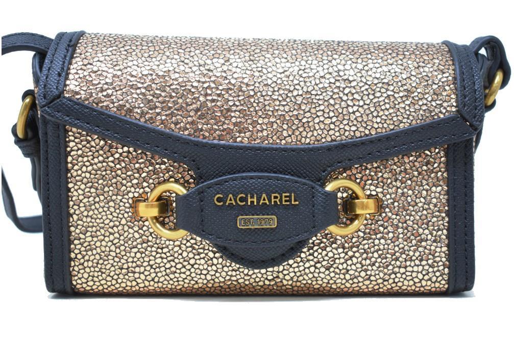 Bolso de fiesta Cacharel bags CL242076 en cobre para mujer - Bandolera con detalles metalizados
