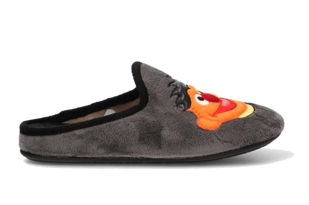 Zapatillas de casa hombre Vulca-Bicha 4817 marengo con dibujos