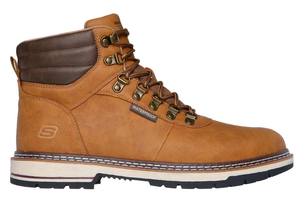 Botas Skechers Waterproof Relaxed Fit: Corado - Jaxx 205623 en cuero