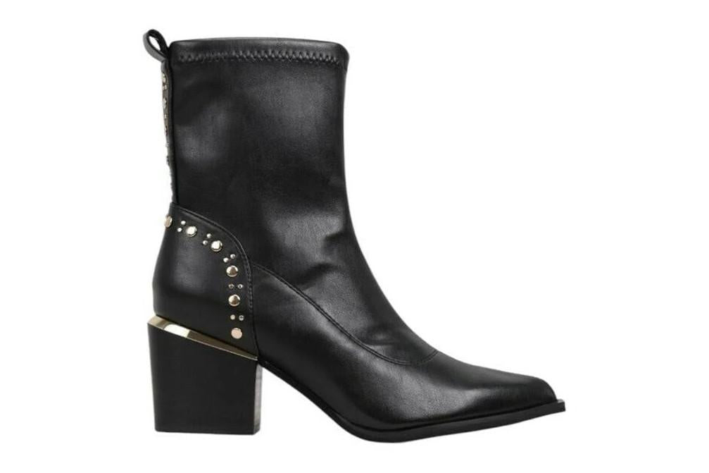 Botines western Alma en Pena I2653004C negros de licra